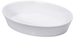 Küchenprofi 750018235 Bauernform oval 35 cm aus Hartporzellan