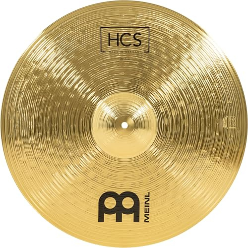 Meinl Cymbals HCS Plato Ride de 20 pulgadas (50,8cm) Platillos de Batería – Latón, Acabado Tradicional (HCS20R)