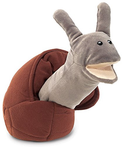 Folkmanis Snail Hand Puppet,Brown / Grey