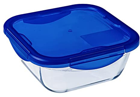 Pyrex Cook e Go Teglia Multiuso Quadrata Con Coperchio