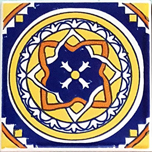 PIASTRELLA in Ceramica VIETRESE Decorate 10X10XH1, VIETRI Ceramic Tile (Ordine Minimo 5 Pezzi Anche l'uno Diverso dall'altro)