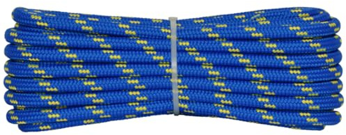 006006534 Treccia corit azzurra, 12 mm - 10 mt, Corda intrecciata multiuso resistente ai raggi U.V. e all'abrasione, per attività all'aperto, giardino, mare, guinzagli e fai da te, rottura 1.540 kg