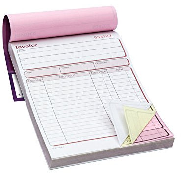 Pukka Pad formularblöcke Kaufauftrag, Rechnung Buch 203 x 137 mm – single