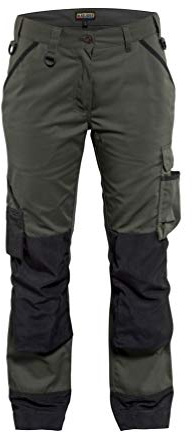 Blaklader 71541835 PANTALON DE JARDIN POUR DAMES, Armée verte/noire, taille C46