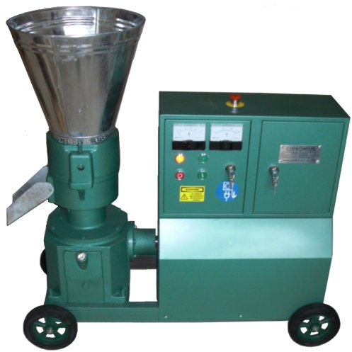 Cissonius PP 200 Pelletmühle für Holz und Futterpellets 7,5 kW 380V Form Ø 200 mm Bohrung Ø 6 mm