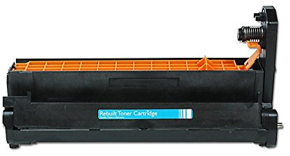 Inkadoo Tambour d'image compatible avec Oki 42126664 C3200 42126664 Cyan 17 000 pages
