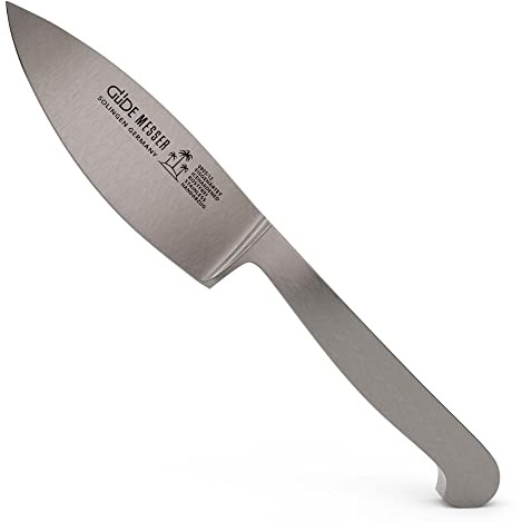 Güde Solingen - Couteau à Fromage à pâte Dure Couteau à Fromage forgé, 12 cm, Tout Acier, Kappa, fabriqué à la Main en Allemagne