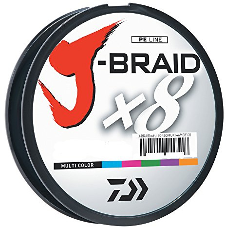 Daiwa J-BRAID Multi-Color 50lb Filler Spool