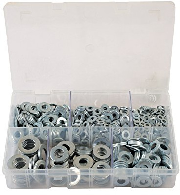 Connect 31862 Assorted Form A Flat Washers Box 800pc