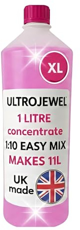 Allendale Ultrasonics Ultrasonic Jewellery Cleaner - Professional Jewellery Cleaning Solution for Gold, Silver, Watches & Glasses - Ultrasonic Cleaning Fluid, Made in Britain
