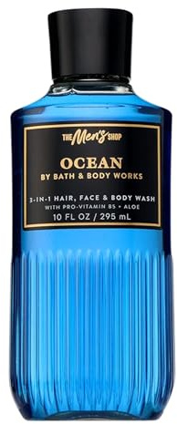 Bath Body Works Ocean for Men 10.0 oz 2 in 1 Hair Body Wash by Bath & Body Works