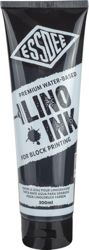 Essdee Blocktryckbläck svart, 300 ml
