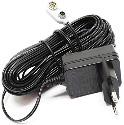 Wiltec Netzteil für Catwatch, Pestcontroller & Pestfree Plus 10m Kabel bis 30% stärker als Batteriebetrieb