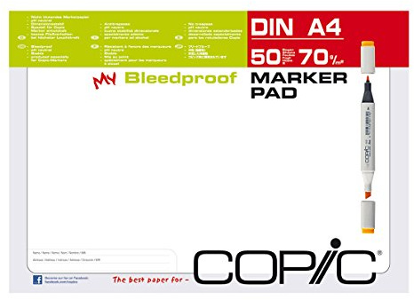 COPIC MARKER PAD A4 50 SHEETS 70 gr