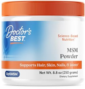 Doctor's Best MSM with OptiMSM Vegan, Powder - 250g
