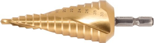 KS Tools 330.2355 HSS-TiN Stufenbohrer,Ø 6-32mm, 9 Stufen