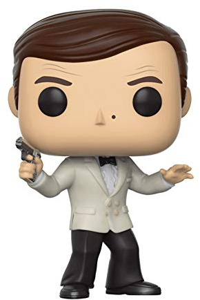Funko Pop James Bond Roger Moore J Jr. Vinyl-Sammelfigur, Mehrfarbig (FU24933)