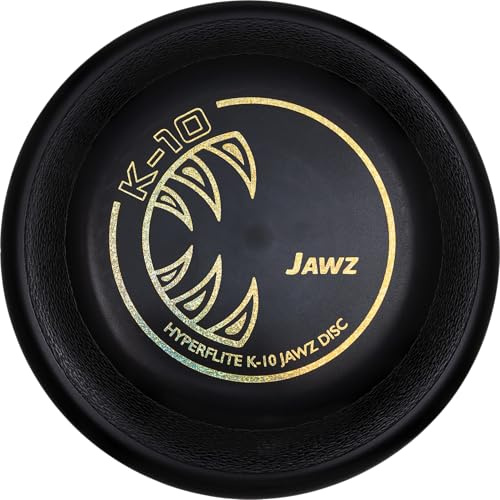 Hyperflite Jawz Disque Volant pour Chien – Jouet de Dressage Le Plus Robuste au Monde – Meilleur Disque Volant de compétition pour Animaux de Compagnie, résistant aux Perforations – 22 cm