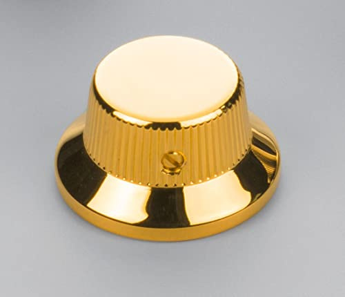 Schaller »STRAT® KNOB« 3 Stück Poti-Knöpfe für E-Gitarre im Strat®-Style - Gold