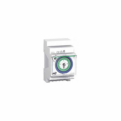 Schneider Electric CCT16364 Cct16364 Acti 9, Ih, Interruptor Horario Analógico, 24 H