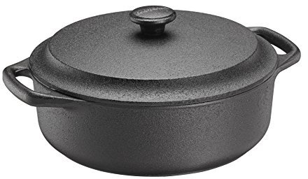 SKEPPSHULT Bräter, Gusseisen, Schwarz, 5.5 l