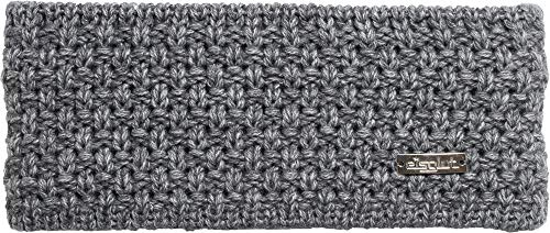 Eisglut Damen Stirnband Linn Made in Germany, grau mel.