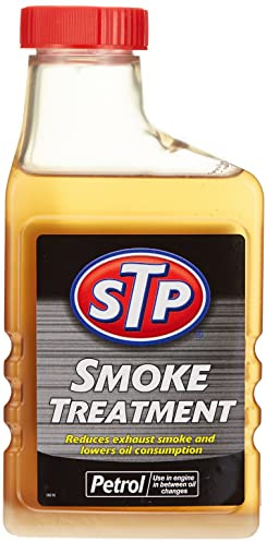 STP Smoke Treatment 450ml Petrol Engine Oil Additive Exhaust Stop Smoke