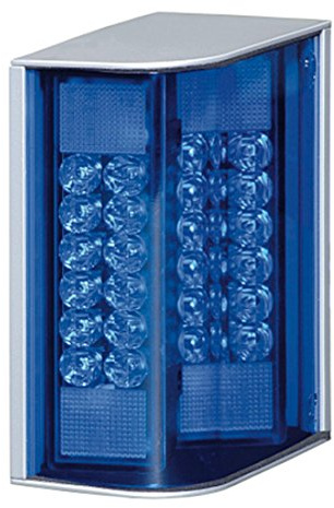 HELLA 2XD 009 475-021 LED-Warnleuchte - C-LED - 12V - blau - Einbau