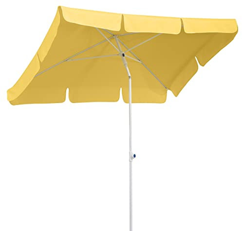 Parasol Schneider Ibiza, Amarillo Dorado, Aprox. 180 x 120 cm, 4 Piezas, Rectangular