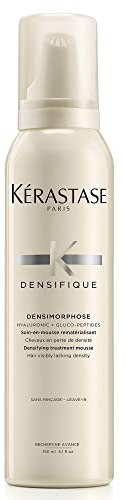 KERASTASE Densifique Mousse - Leave In Thickening Mousse, Adds Volume and Shine to Thinning Hair Types, With Hyaluronic Acid