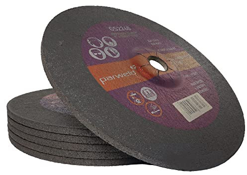 (Pack of 2) Parweld 230mm Grinding Discs for Steel (230 x 6.0 x 22.2mm) 9