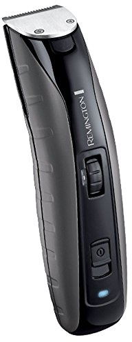 Remington Barttrimmer Herren MB4850 (titanbeschichtete Klingen, schlagfestes Polycarbonat-Gehäuse, 6,4V Motor, 3 austauschbare Klingen + Koffer, Netz-/Lithium Ionen Akkubetrieb) Bartschneider
