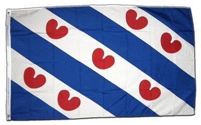 Flagge Niederlande Friesland - 90 x 150 cm