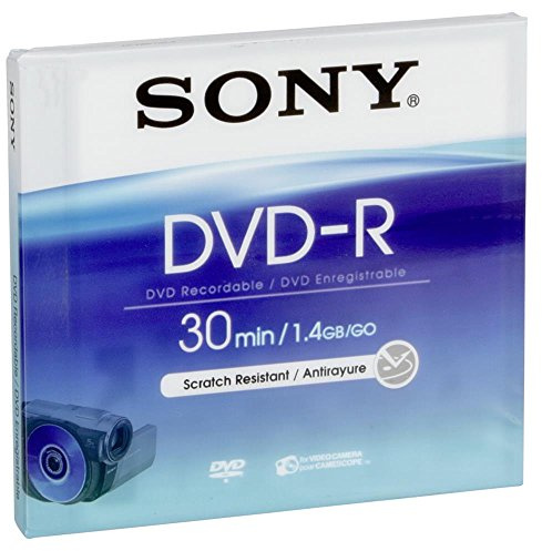 Sony 8cm DVD-R for Video Cameras - Single Pack
