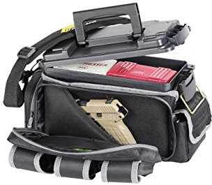 PLANO X2 Range Bag - Liten taktisk rangebag för förvaring av ammunition och utrustning med vattentätt förseglat ammunitionsfodral, ammunitionslåda