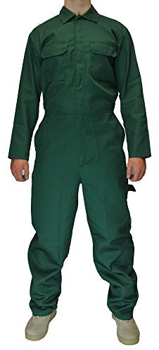 Tuta da lavoro da uomo, Oliva Verde Abete, S