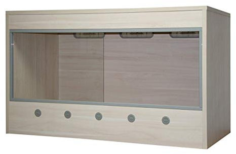 Lucky Reptile FT-8510M FurniTarrium, Ahorn, Holzterrarium, 80 x 50 x 100 cm