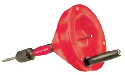 Rothenberger 72095 - Smontabile manuale più spirale 8 mmx7,5 m, Rosso