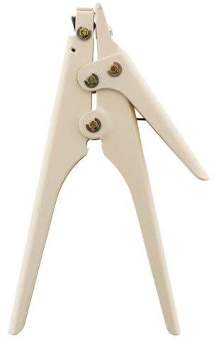 Zenitech - Metal clamp for Cable Ties - Clamping and Cutting Tool - Easy Operation Without Forcing - Made of Durable Metal - Silver - Length 25 cm