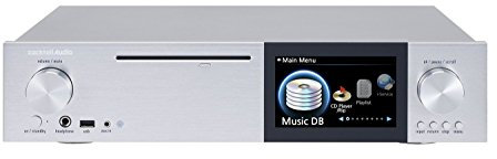 CocktailAudio X40 Serveur de musique HD tout-en-un, Streamer réseau/Streaming Client, CD Ripper, DAC, Argent