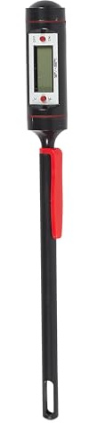 COOK CONCEPT - KC2159 Thermomètre Digital de Cuisine En Plastique - Conçu Pour Précision - Plage de -50 À +300°C - Dimensions 18 x 2 x 2 cm - Couleur Noire