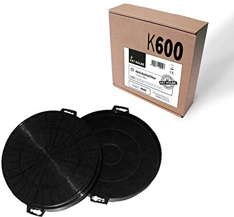 KKT KOLBE K600 Aktivkohlefilter - für/Baumatic und diverse Jan Kolbe Dunstabzugshauben