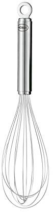 RÖSLE Fouet classique, fouet de qualité supérieure avec un manche effilé, acier inoxydable 18/10, lavable au lave-vaisselle, longueur 17 cm, Argent, 17 cm