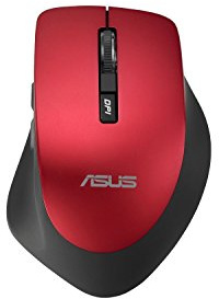 Asus - WT425 Optische Maus (Wireless, USB) rot