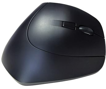 MOJO Silent Bluetooth Vertical Mouse - Wireless Optical Ergonomic Mouse w/Adjustable Sensitivity (Bluetooth only)