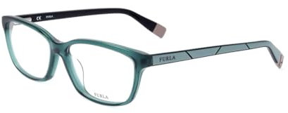 Furla VU4877 Shiny dark-blue green 54/16/140 Damen Brillen