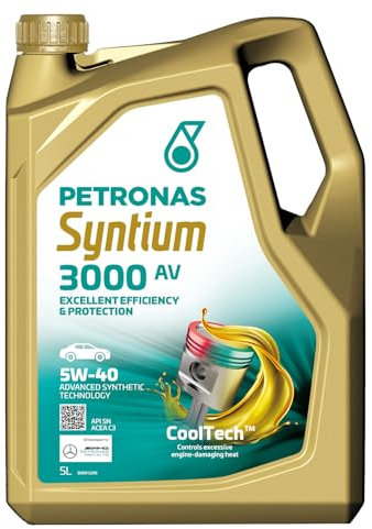 PETRONAS Olio motore SYNTIUM 5W-40 Olio sintetico Olio 5 L