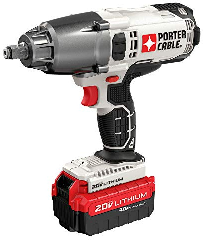 PORTER-CABLE 20V MAX Impact Wrench, 1/2-Inch (PCC740LA)