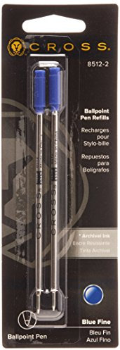 Cross Ballpoint Pen Refill Blue Fine by Cross