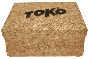 TOKO Wax Cork, Naturkork zum Einarbeiten und Verkorken von Grip- und Klisterwachsen (für die Steigzone klassischer Langlaufski)